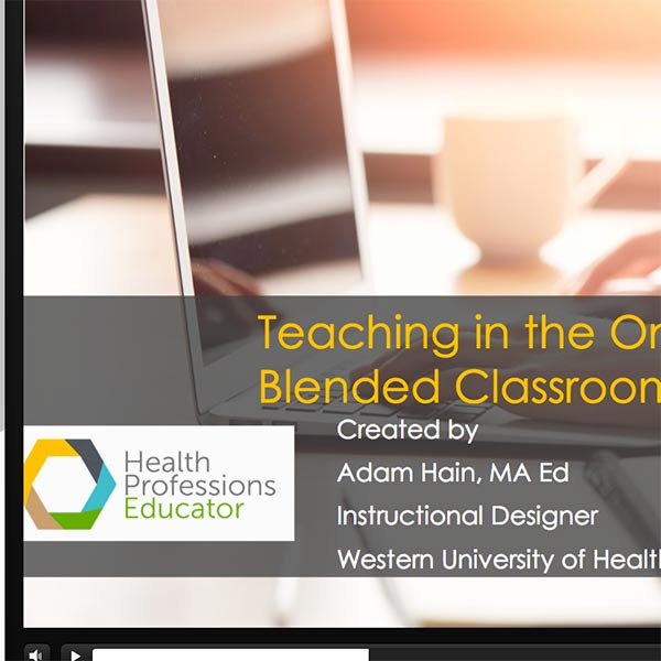 Introduction to Teaching Online | eLearning Module